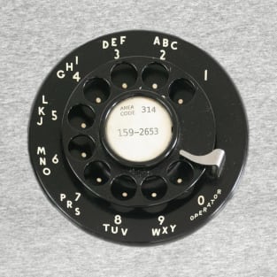 Pocket Dial Rotary Phone Dial Pi 314 T-Shirt